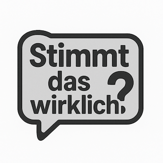 Stimmt das wirklich?